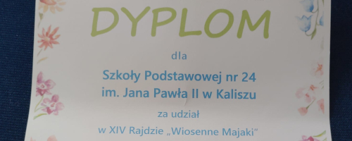 Wiosenne majaki